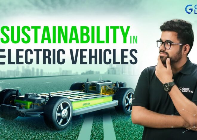 Electric Vehicles and Sustainability
